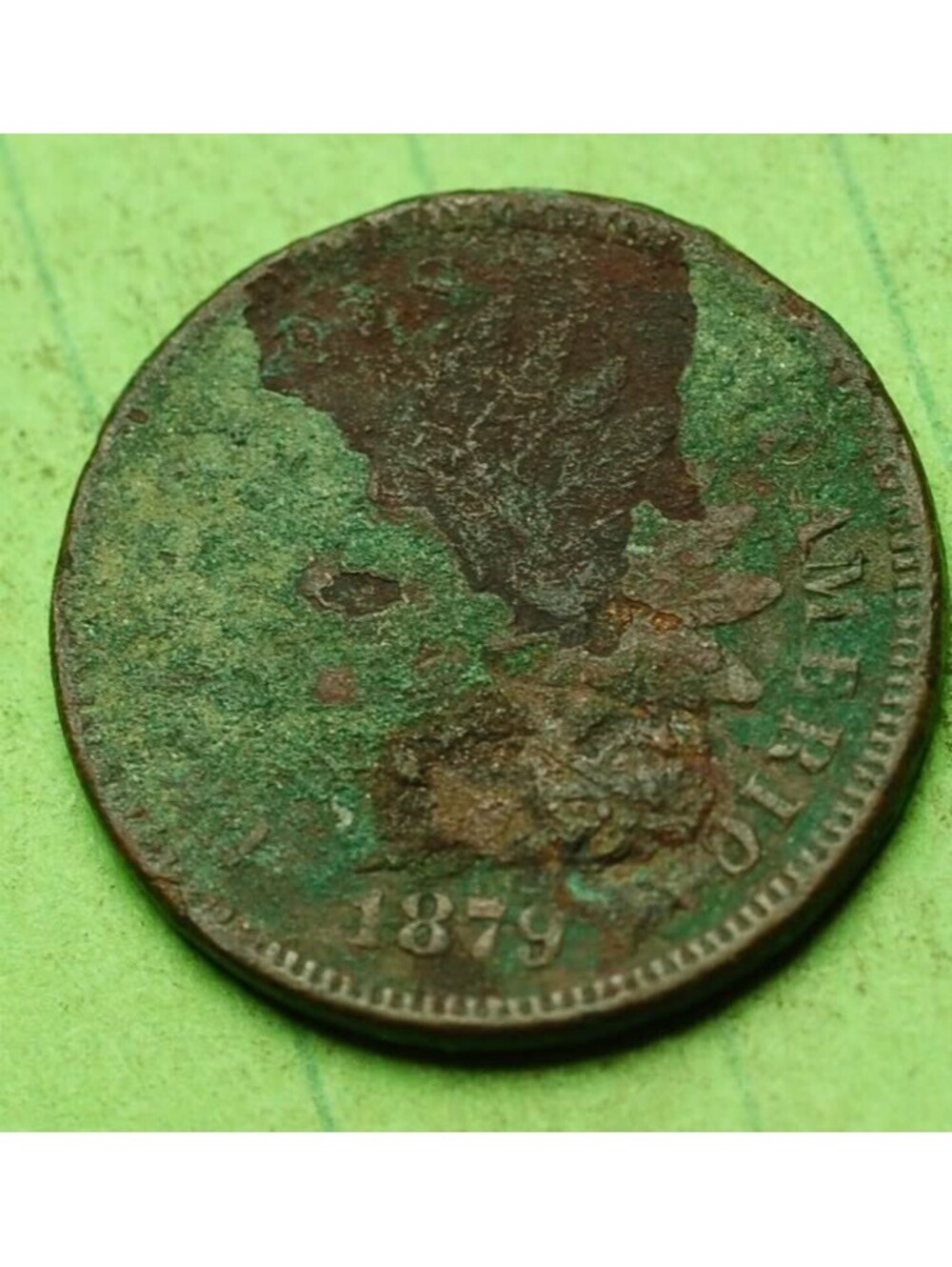 W1001 1879 Indian Head Cent Penny 1c - Check Out Our Store old coin money gift